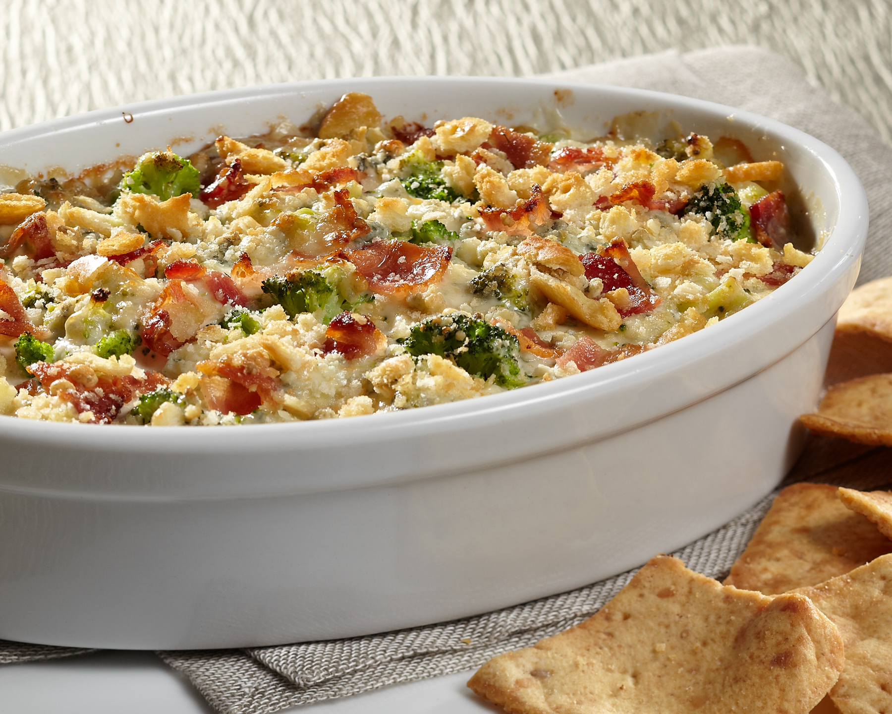 Bacon, Blue Cheese & Broccoli Dip Birdseye