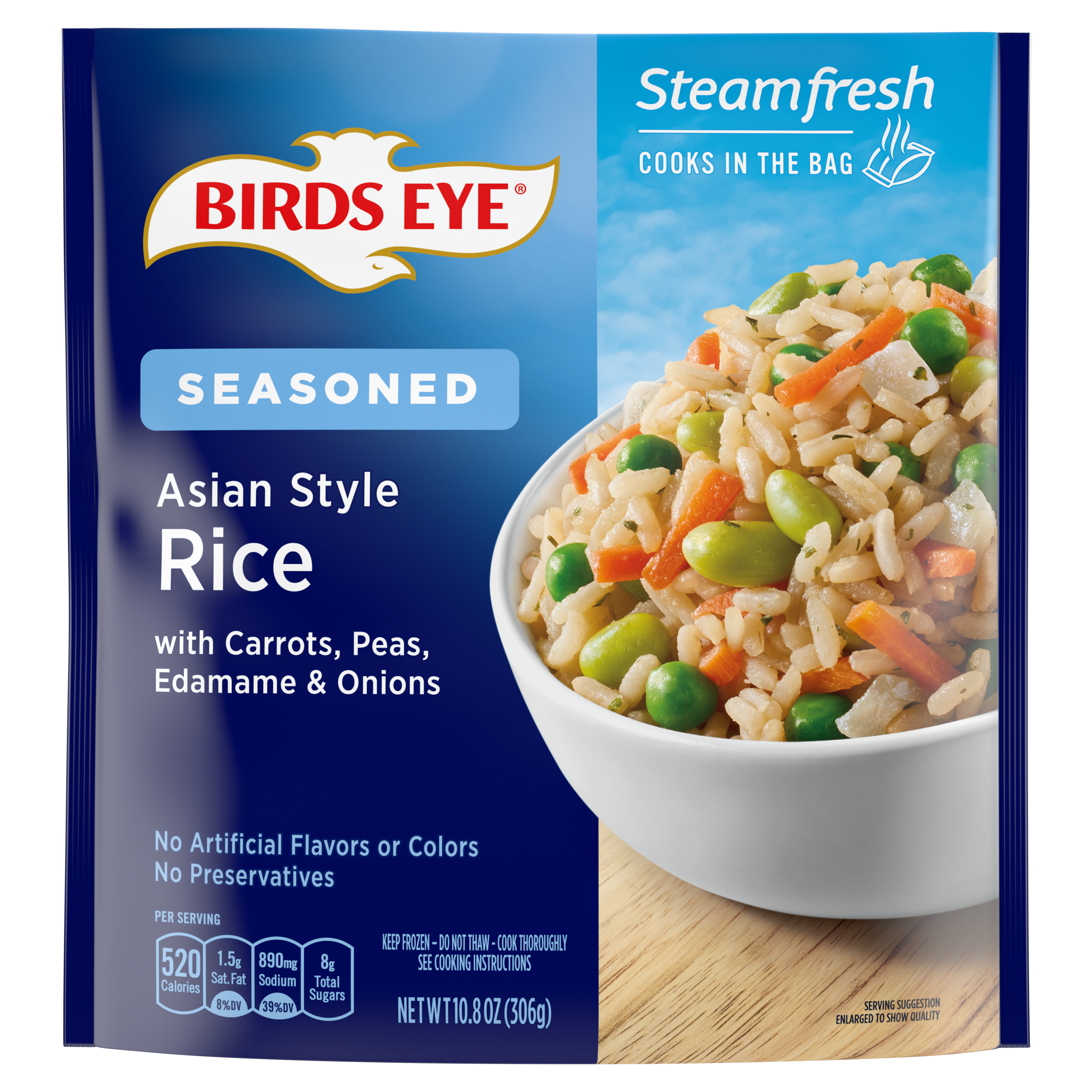 Birds Eye Steamfresh Lightly Seasoned Asian Medley - Shop Mixed