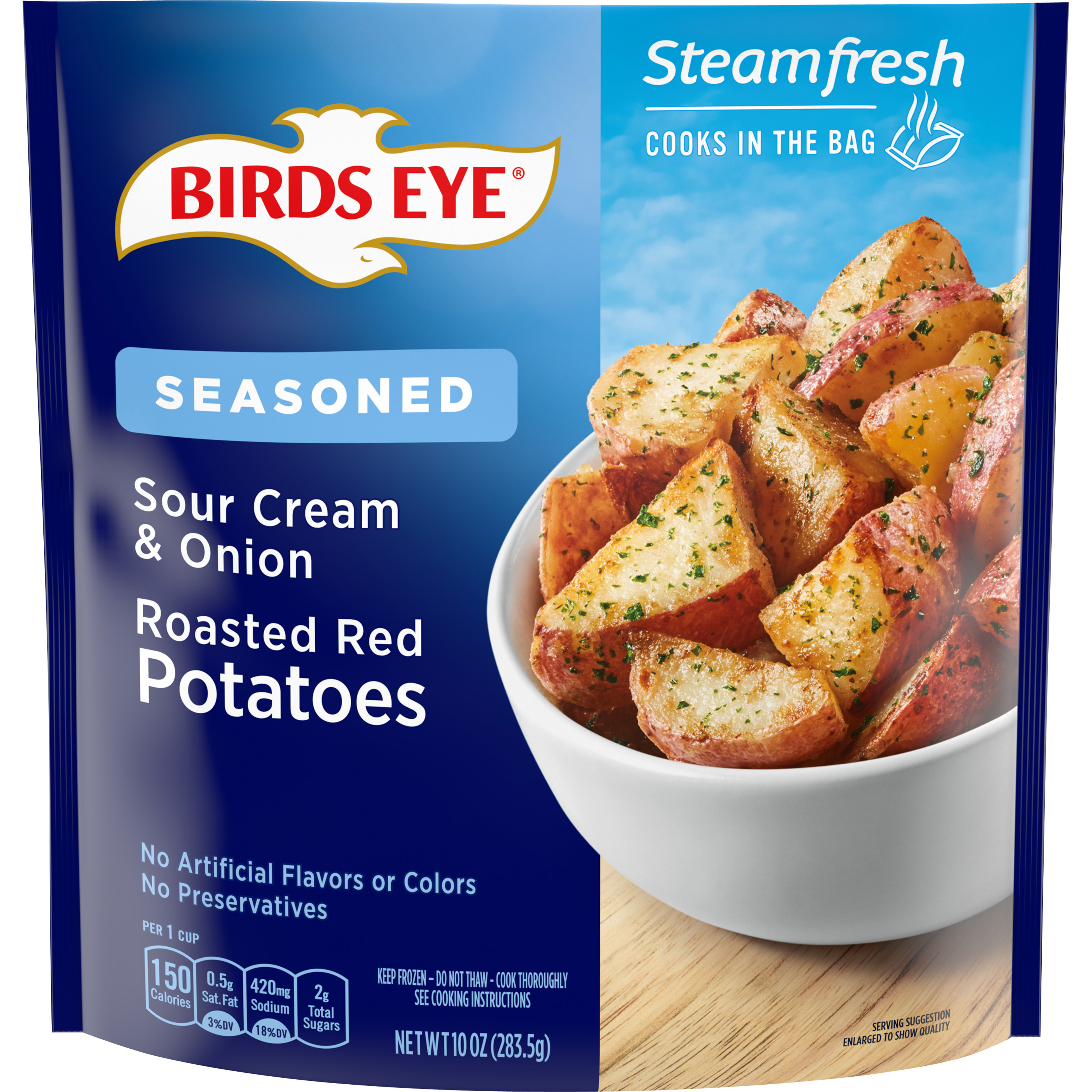 Birds Eye Steamfresh Flavor Full Sour Cream & Onion Potatoes