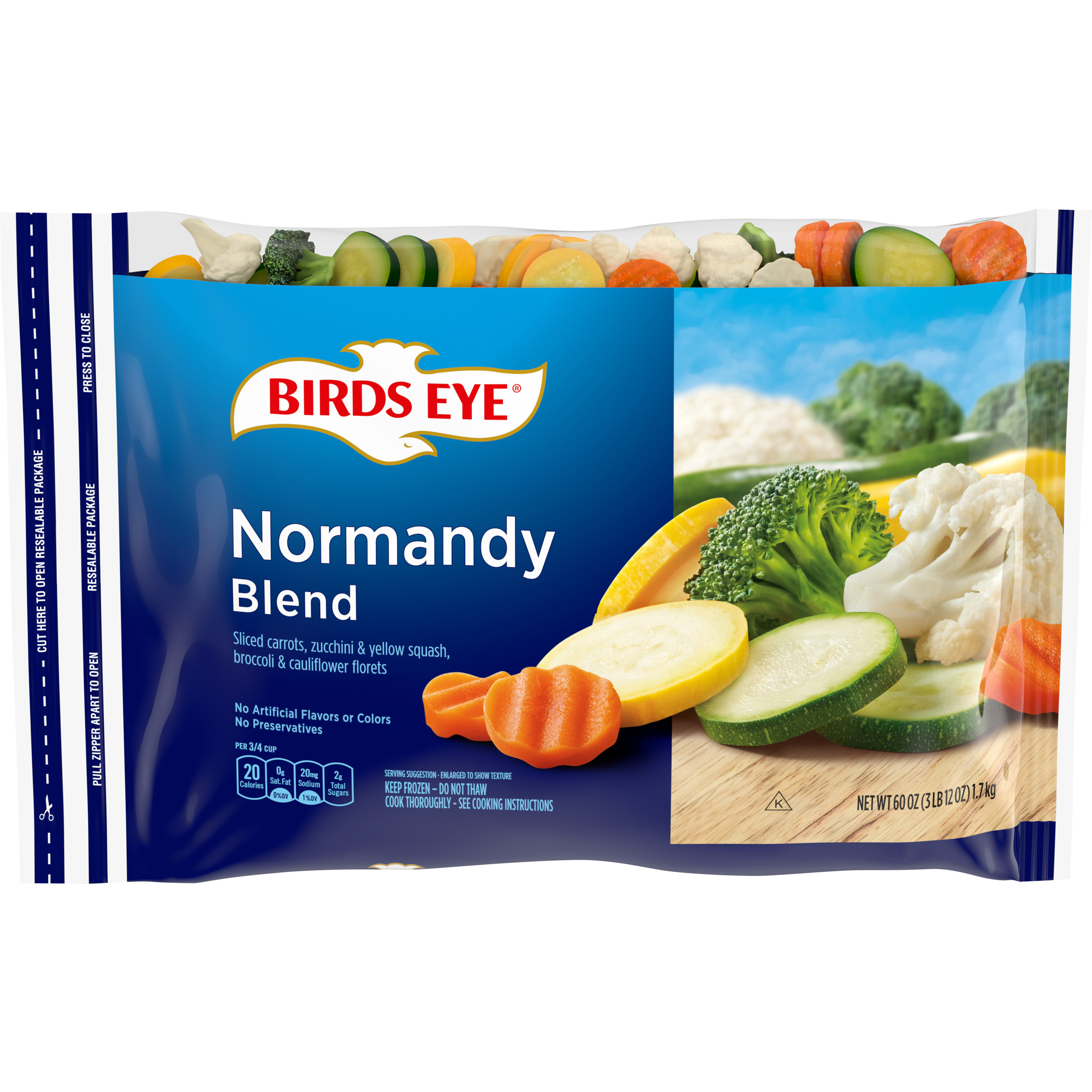 Birds Eye Fresh Frozen Deluxe Vegetables Normandy Blend