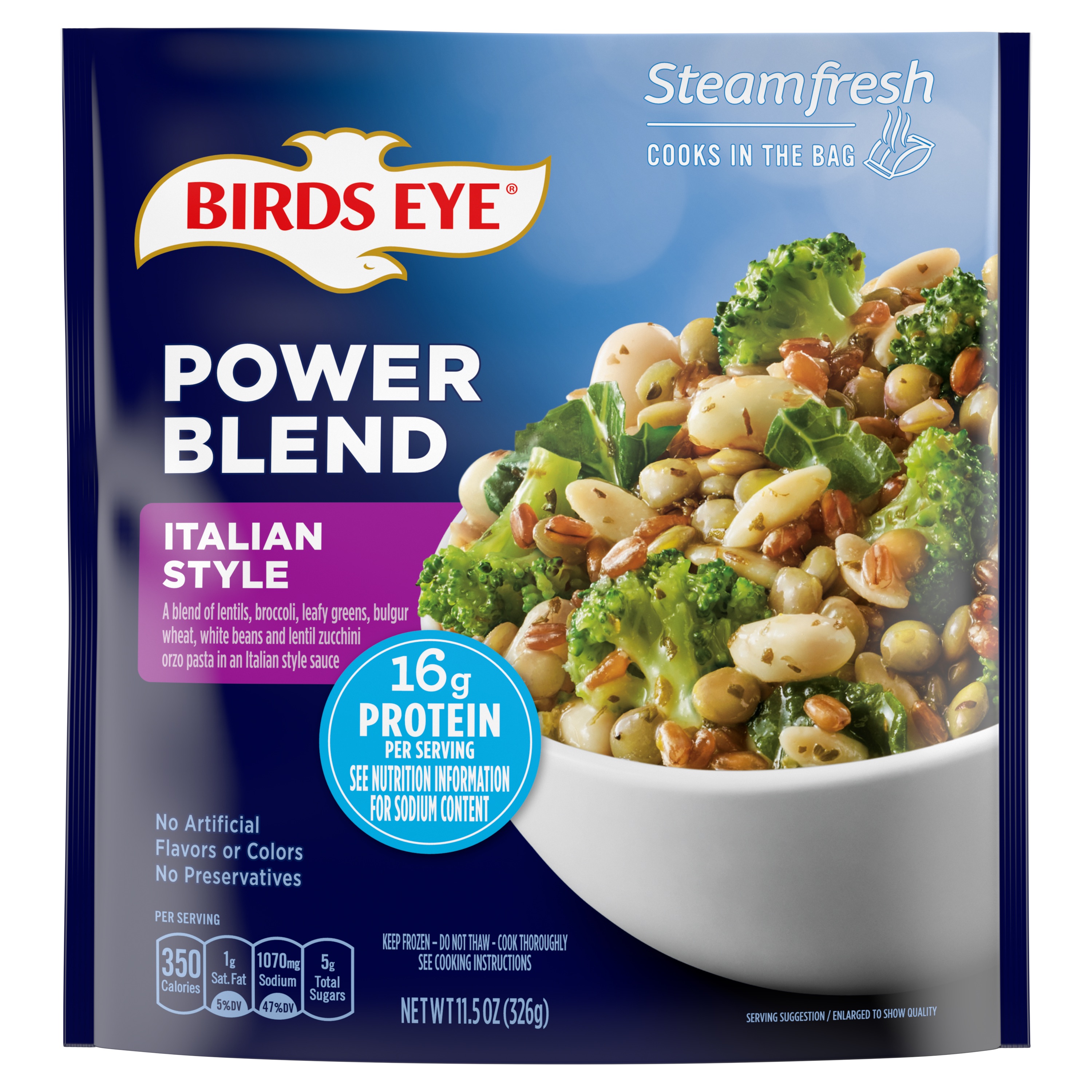 Birds Eye Steamfresh Protein Blends Italian Style