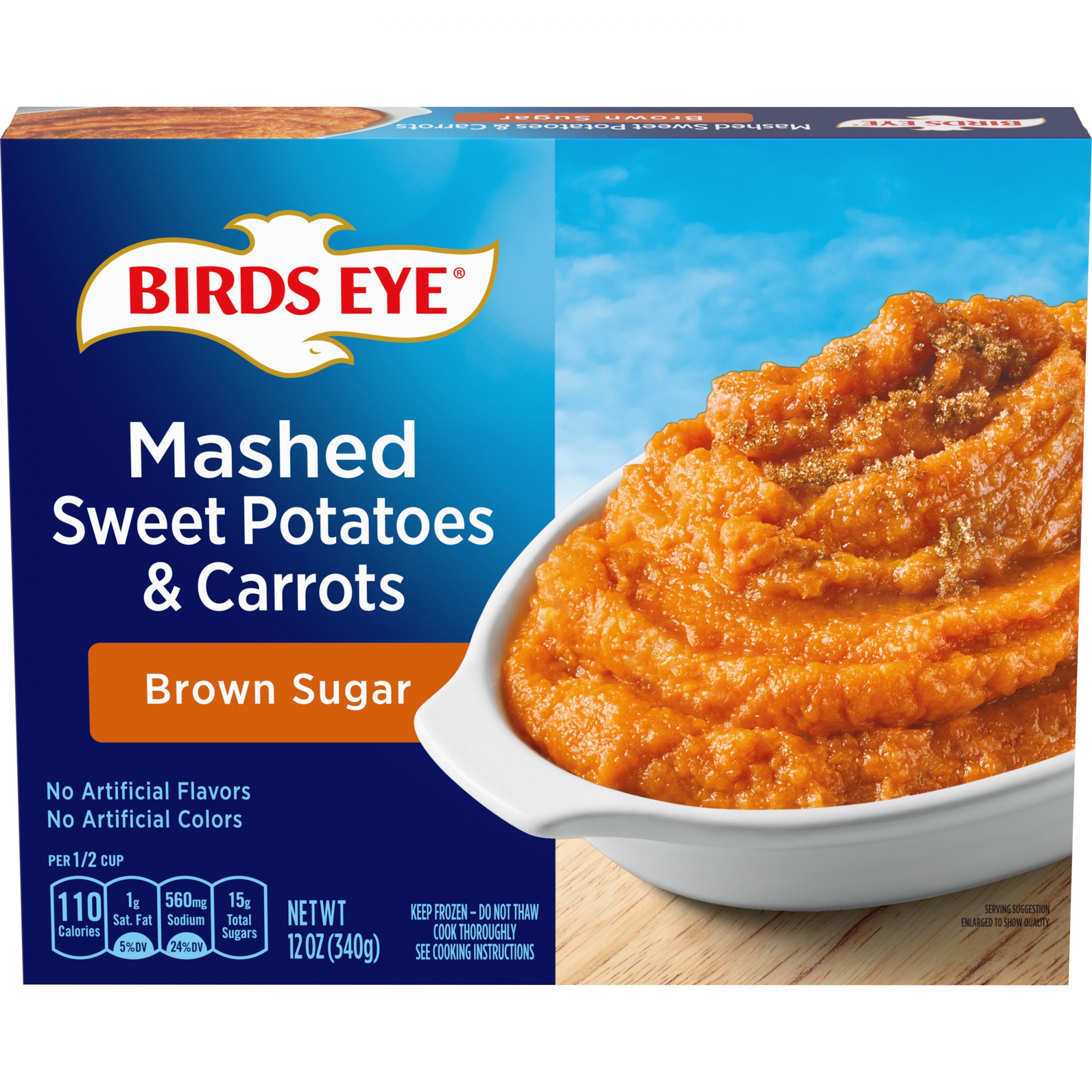 Birds Eye Steamfresh Veggie Made™ Mashed Sweet Potatoes and Carrots with Brown Sugar