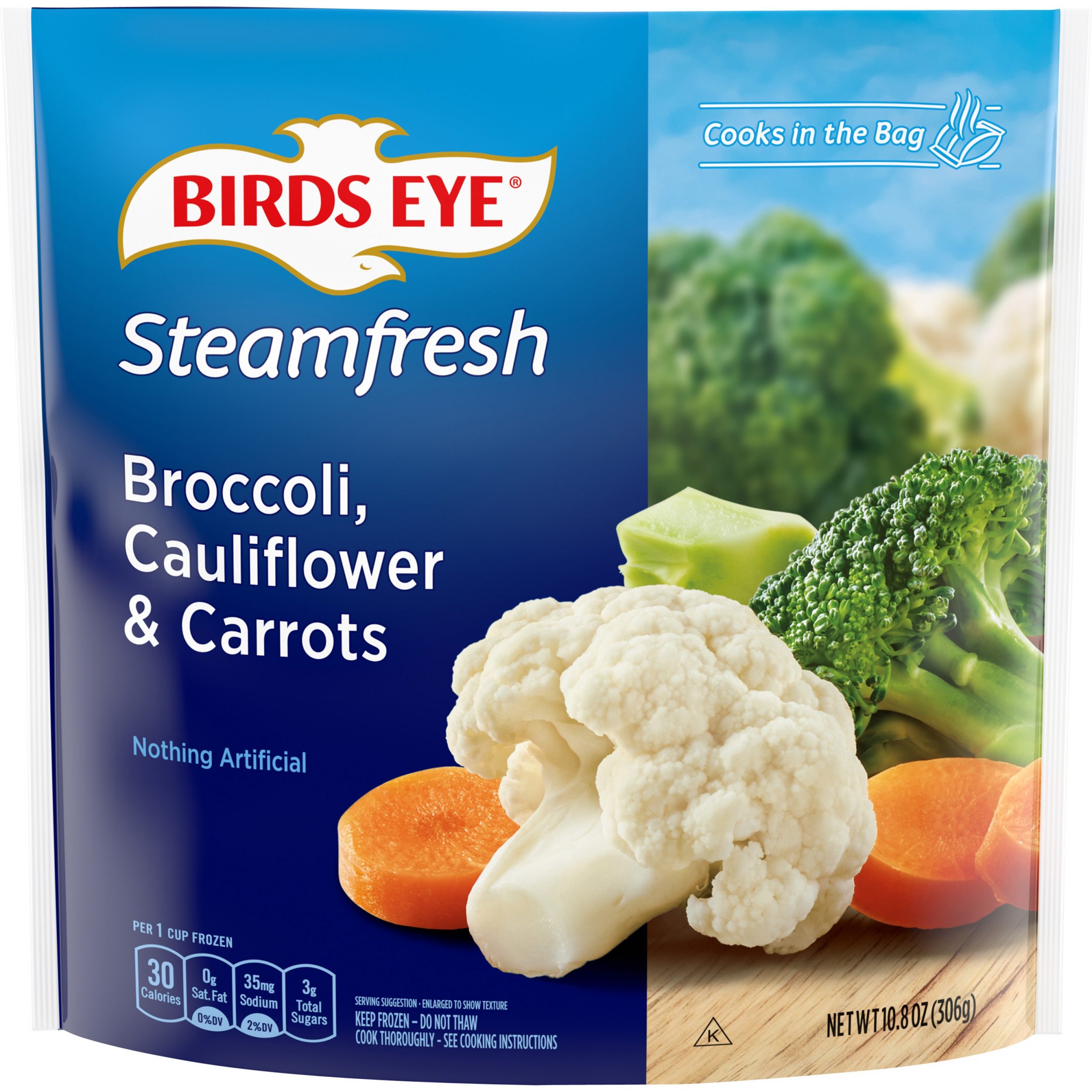 Birds Eye Steamfresh Selects Brown And Wild Rice With Corn Carrots