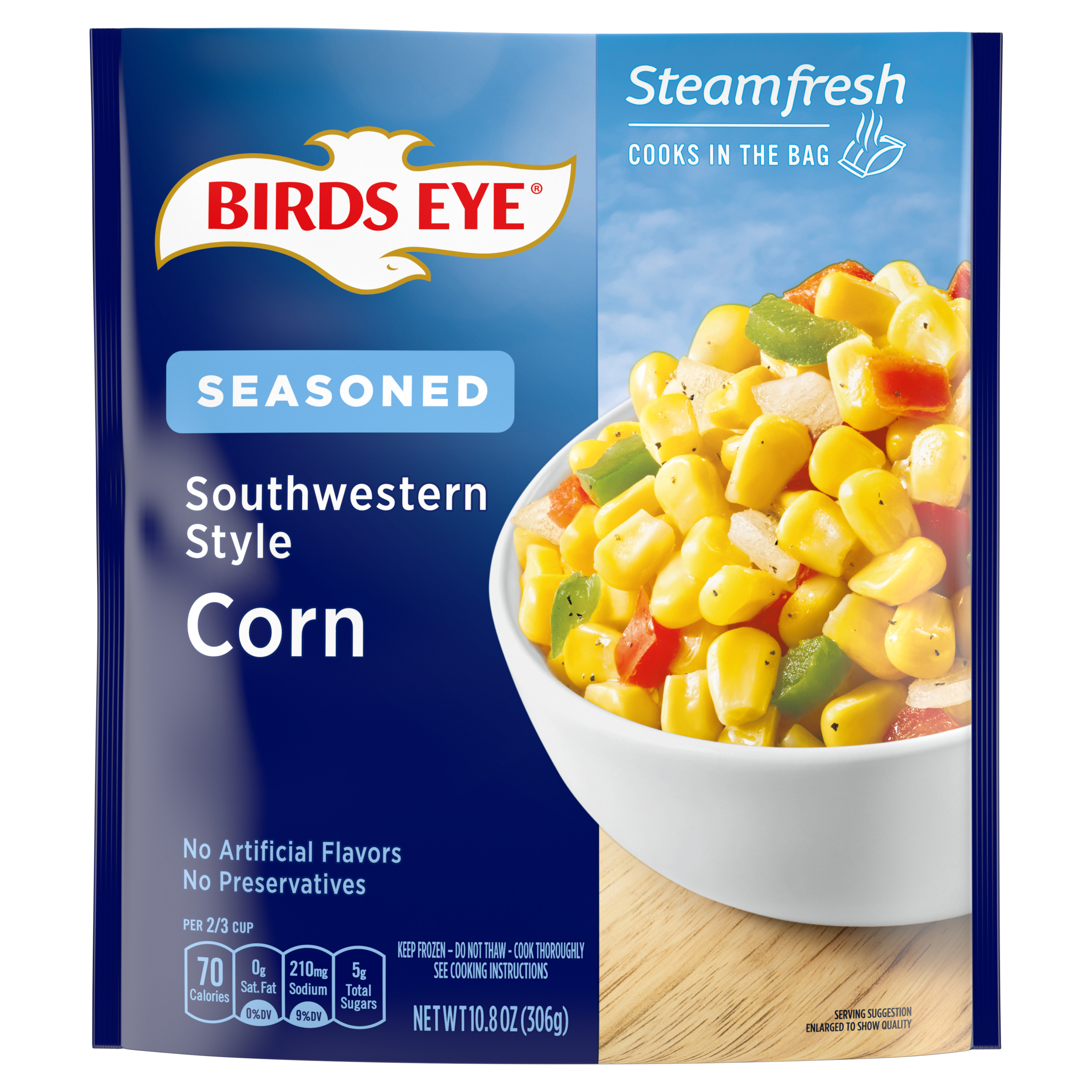 Birds Eye Steamfresh Chef’s Favorites Seasoned Southwest Corn