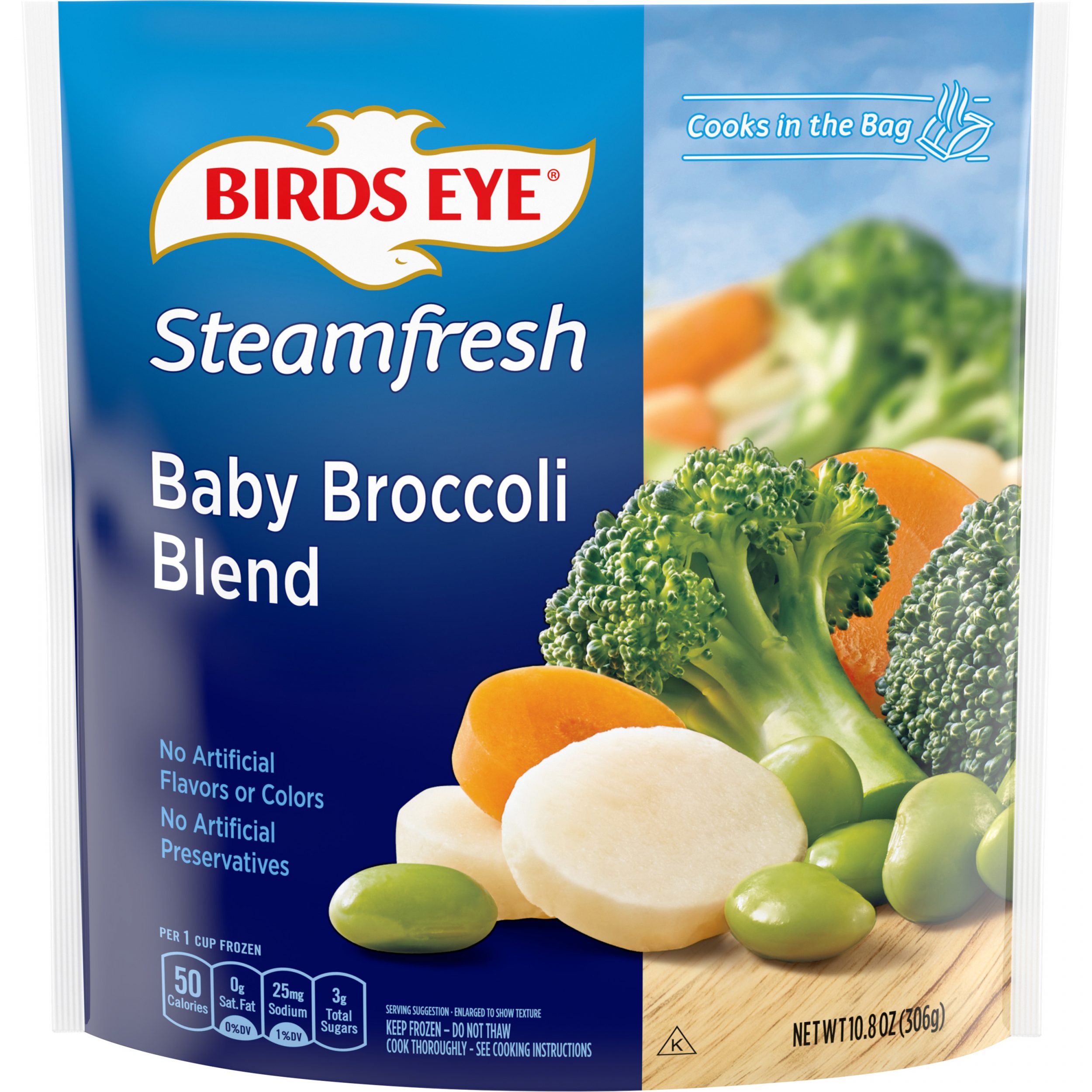 Birds Eye Steamfresh Mixtures Baby Broccoli Blend
