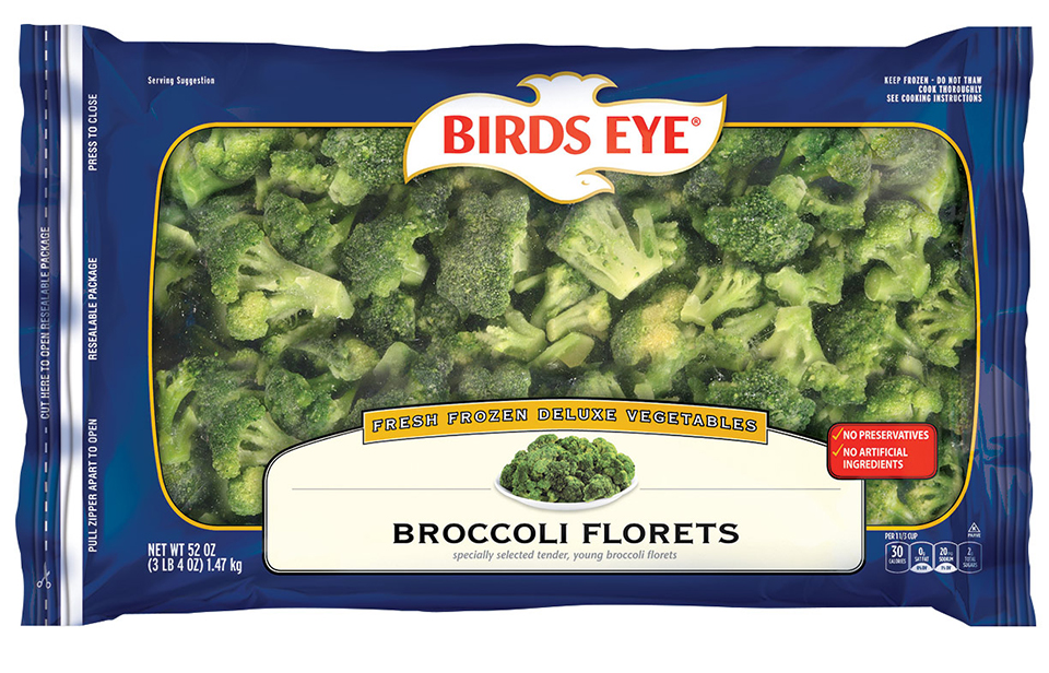 Birds Eye Fresh Frozen Deluxe Vegetables Broccoli Florets