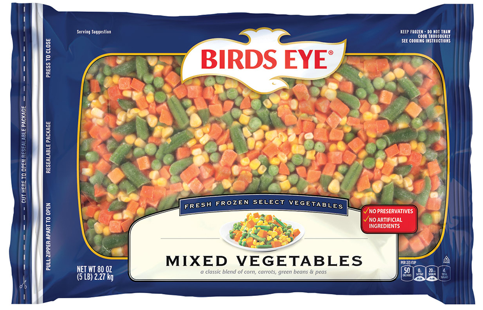 Birds Eye Fresh Frozen Select Vegetables Mixed Vegetables