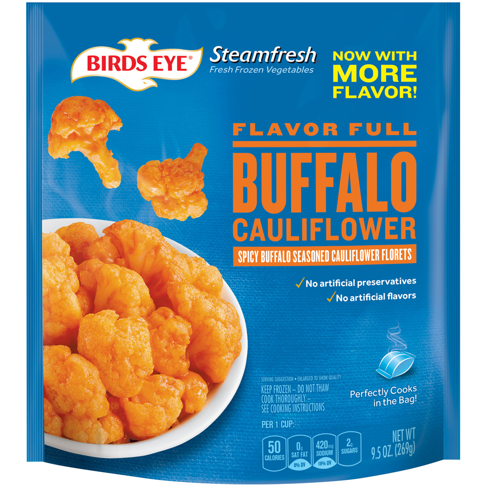 Birds Eye Steamfresh Flavor Full Buffalo Cauliflower