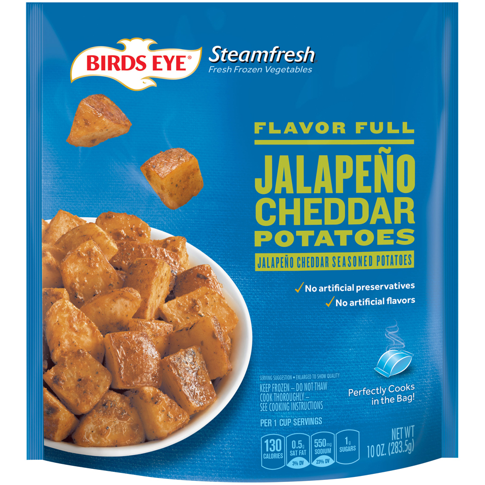 Birds Eye Steamfresh Flavor Full Jalapeno Cheddar Potatoes