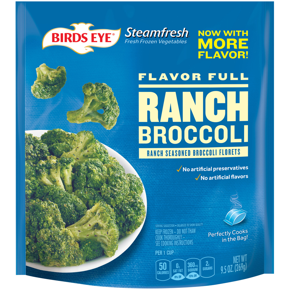 Birds Eye Steamfresh Flavor Full Ranch Broccoli