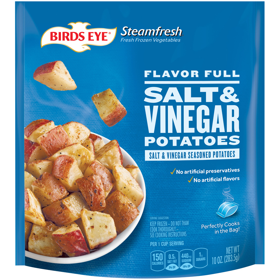 Birds Eye Steamfresh Flavor Full Salt & Vinegar Potatoes