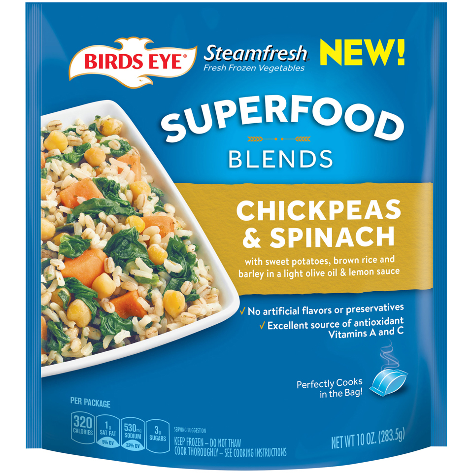 Birds Eye Steamfresh Superfood Blends Quinoa & Spinach Birdseye