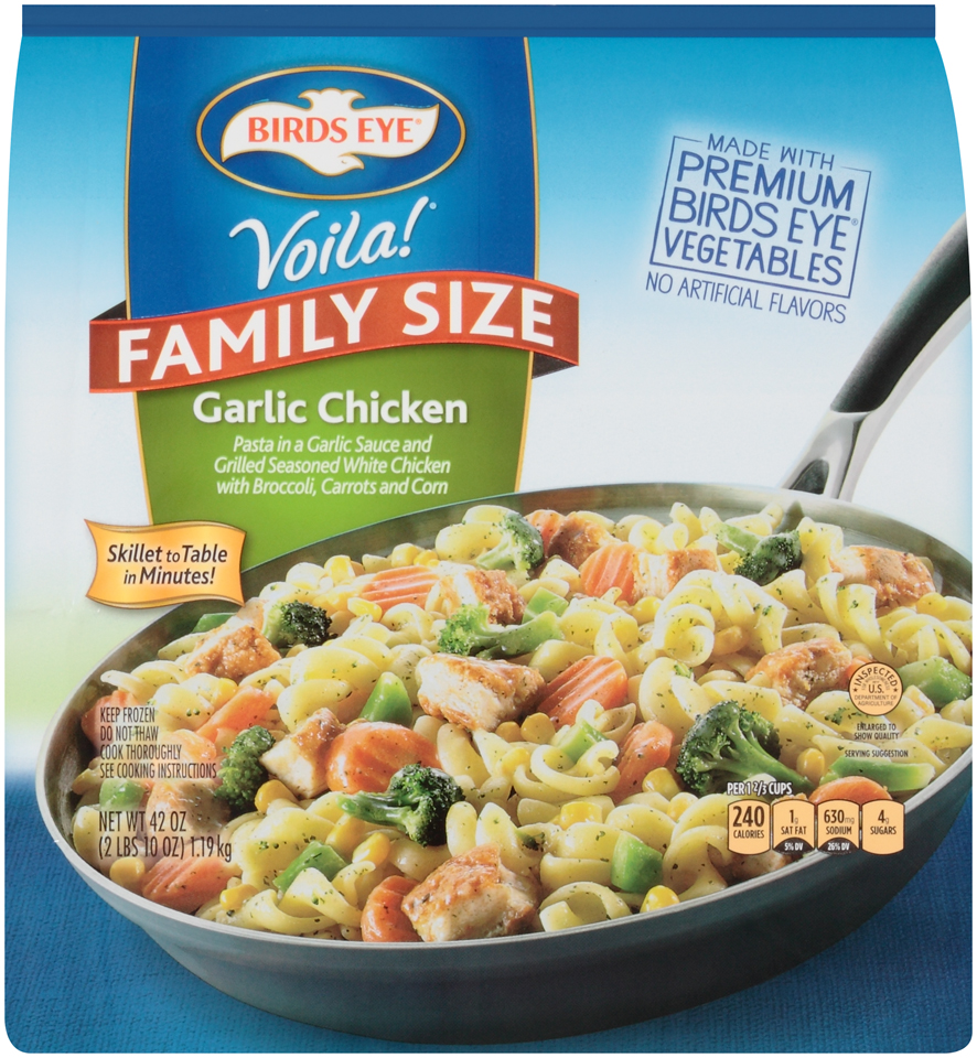 Birds Eye Voila Garlic Chicken Family Size Birdseye