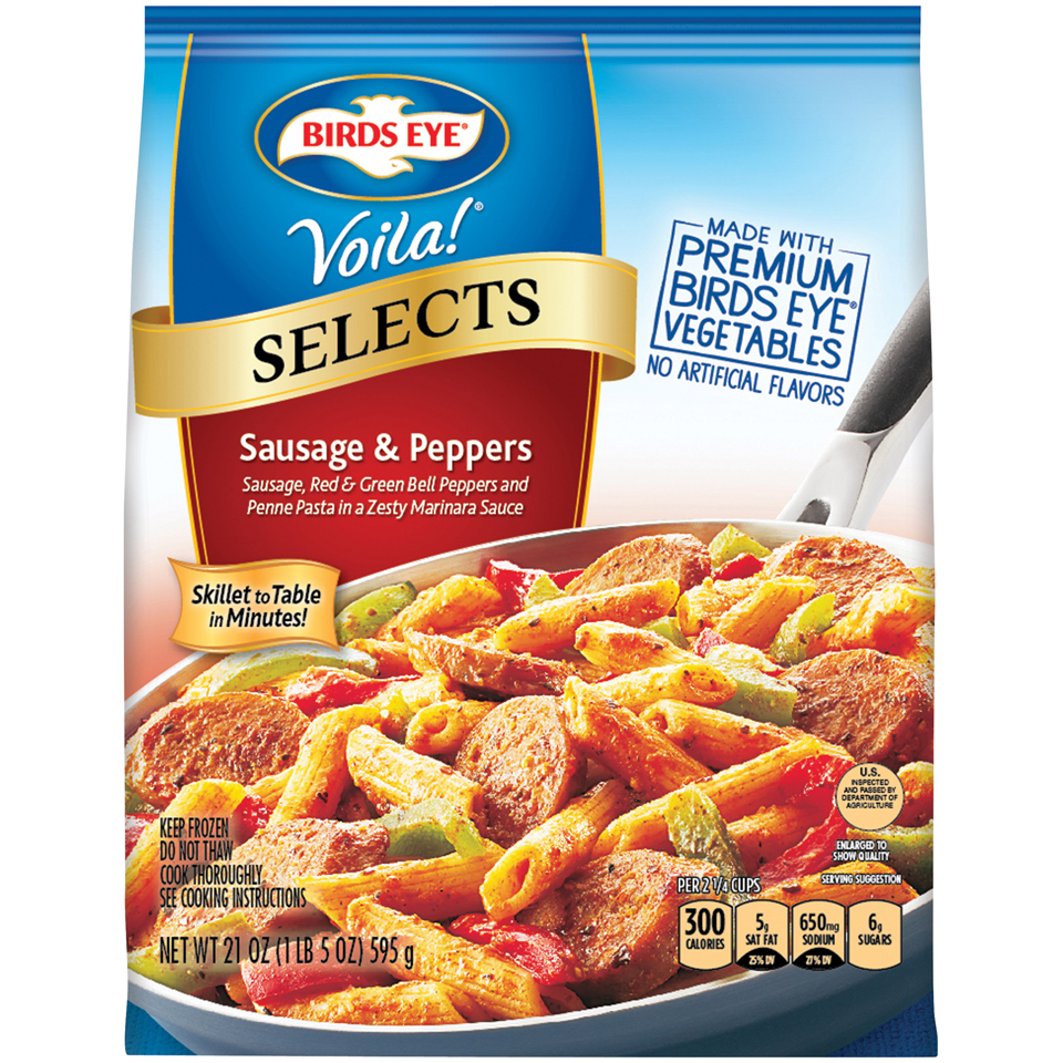 Birds Eye® Voila!® Selects Sausage & Peppers