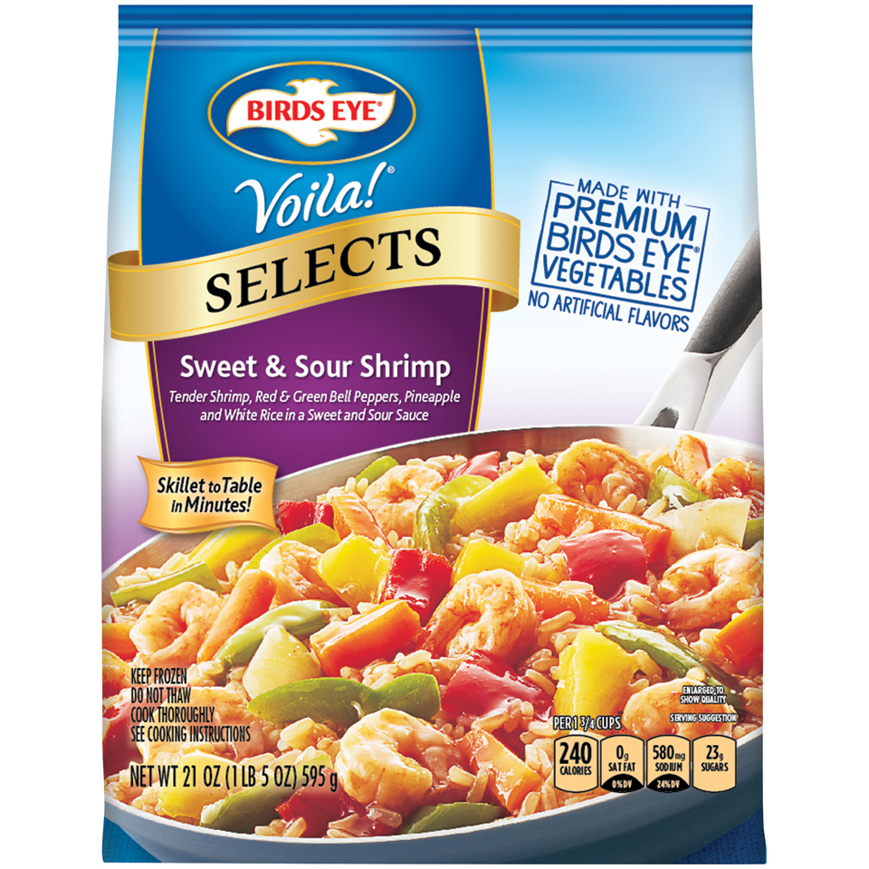 Birds Eye® Voila!® Selects Sweet & Sour Shrimp