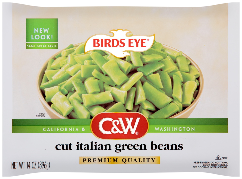 C&W Premium Quality Cut Italian Green Beans