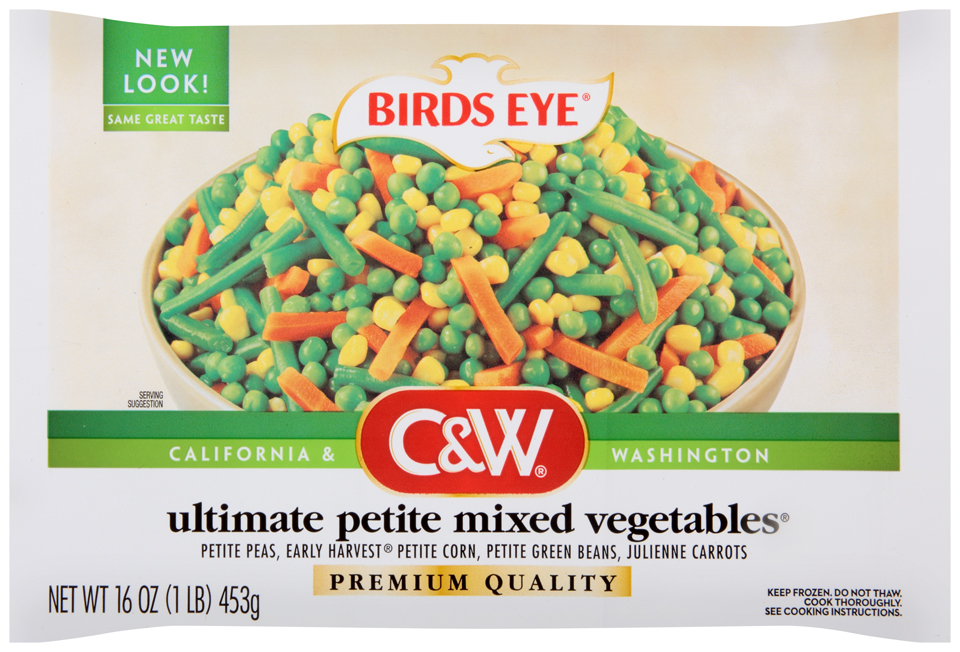 C&W Premium Quality Petite Mixed Vegetables