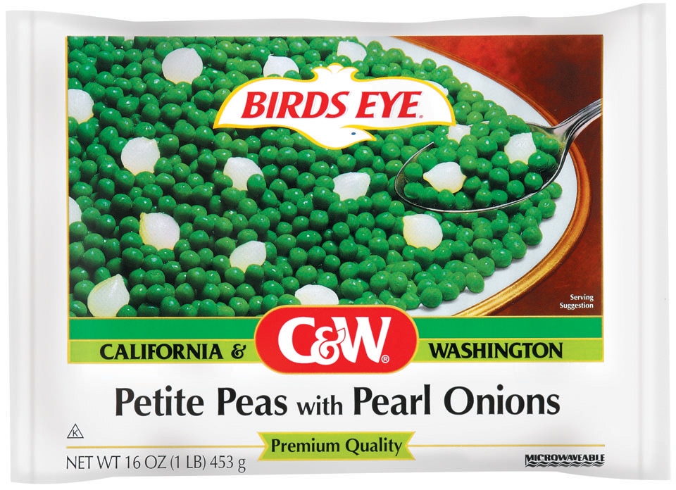 Frozen Sweet Peas with Pearl Onions  Carroll's® Sausage & Country Store