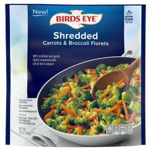 Birdseye Shredded Carrots & Broccoli Florets
