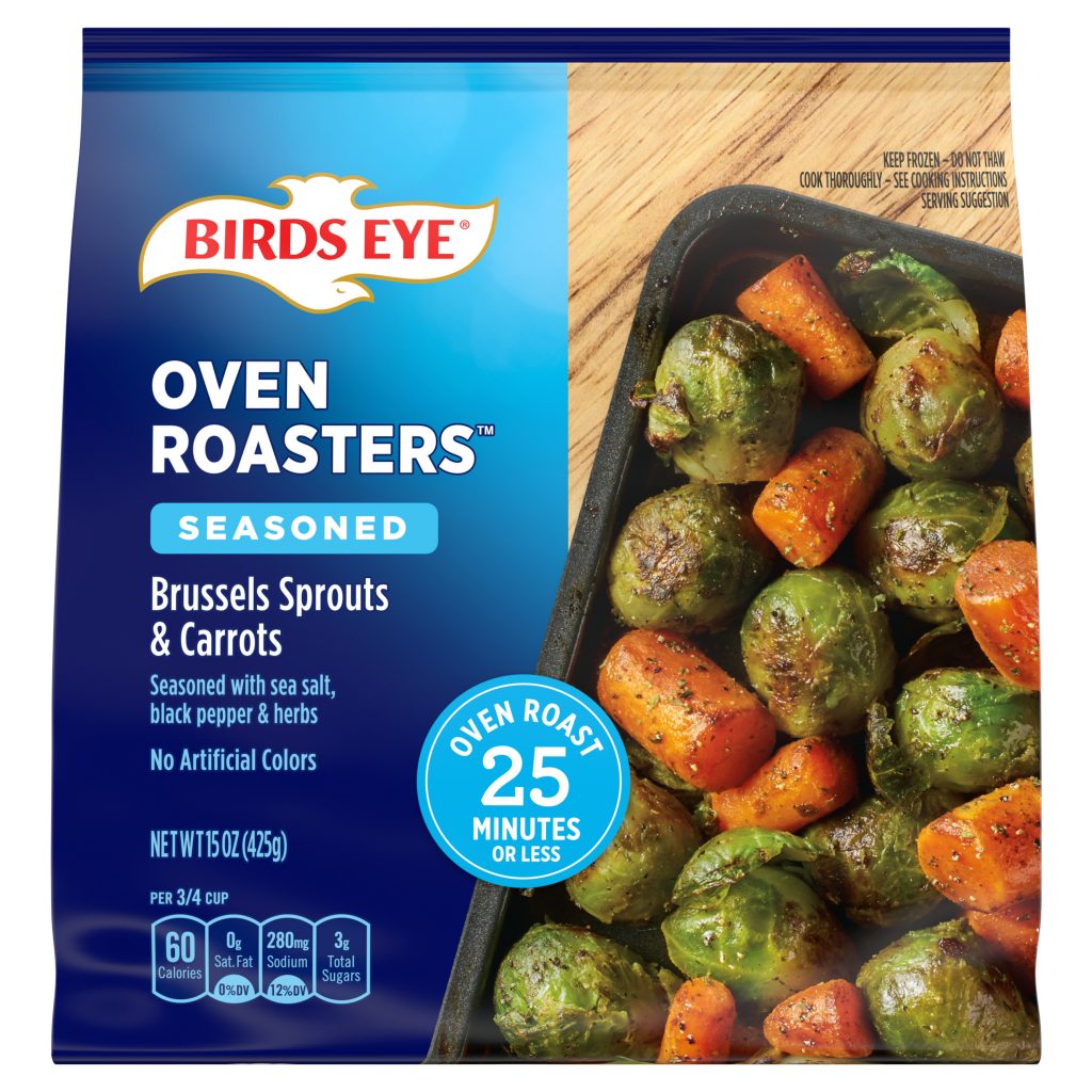 Birds Eye OvenRoasters™ Sheet Pan Vegetables Brussels Sprouts & Carrots