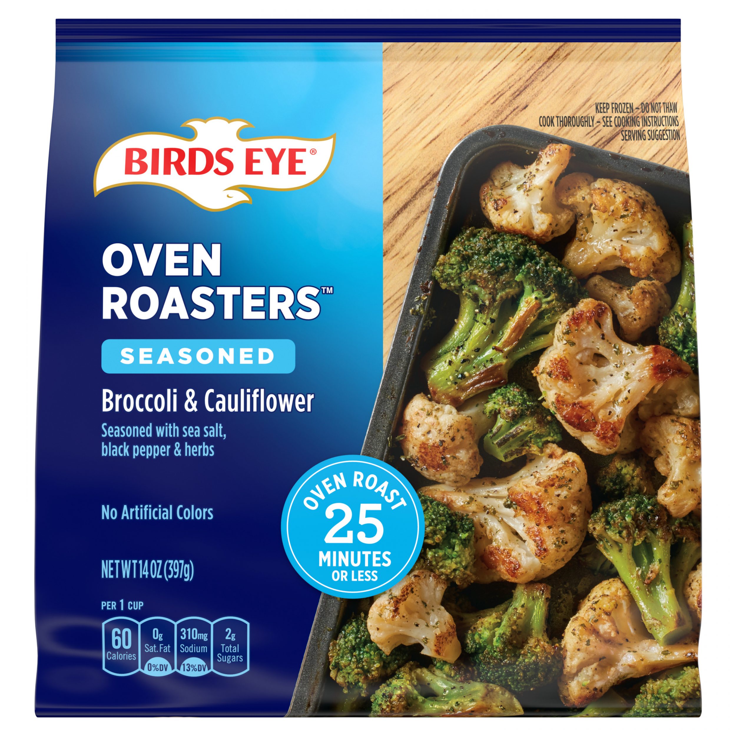 Birds Eye OvenRoasters™ Sheet Pan Vegetables Broccoli and Cauliflower