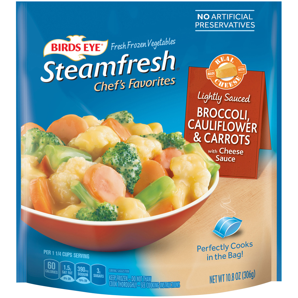 Birds Eye Steamfresh Chef's Favorites Lightly Sauced Broccoli ...