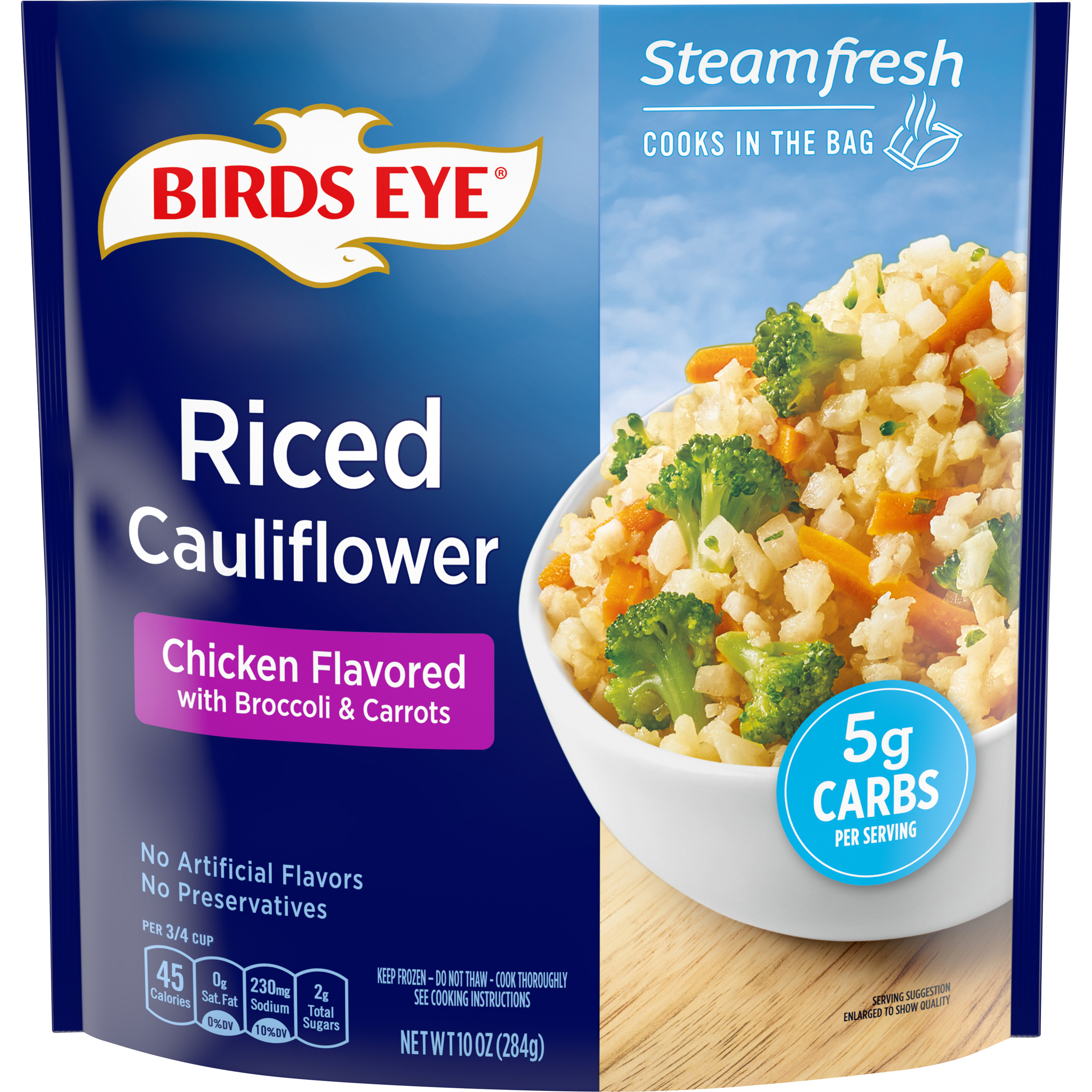 Birds Eye Steamfresh Veggie Made™ Riced Cauliflower with ...